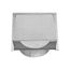 10" Galvanized Fresh Air Intake Vent w/ Screen, No Damper, 6" Pipe (26-Gauge)