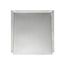 10" Aluminum Wall Exhaust Hood Vent w/ Spring Damper & Screen, 3" Pipe (20-Gauge)