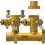 1-1/2" Sweat Run x 1-1/4" Hydro-Core Left Flange Manifold w/ 1-1/4" Sweat Union Connection