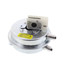 2.50"WC Dual 1/4" Barb Connection SPST Pressure Switch, 58H30