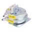 3"WC Dual 1/4" Barb Connection SPST Pressure Switch, 58H31