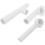 Innovator 590 16" Tubular Slip-Joint PVC Bath Waste with Push Pull Bathtub Stopper (Chrome Plated)