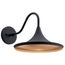 Elias LED 3000K 11.5" Wall Light (Textured (Black)