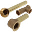 Innovator 591 16" Tubular Brass Bath Waste with Lift and Turn Bathtub Stopper (Chrome Plated)