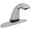 590HDF Electronic Bathroom Faucet w/ Proximity Sensing, 4" Plate, Battery Operated (Chrome), 591-PALGHDF