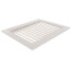 6" x 16" (Wall Opening Size) Steel Return Grille, 35° Fixed Blade (94A Series)
