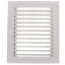 6" x 16" (Wall Opening Size) Steel Return Grille, 35° Fixed Blade (94A Series)