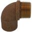1" CxM 90° Elbow (Lead Free)