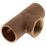 3/4" x 3/4" x 1/2" CxCxF Tee (Lead Free)
