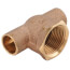 1/2" x 1/2" x 3/4" CxCxF Tee (Lead Free)