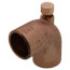 3/4" Cast Brass 90° Elbow w/ Drain (Lead Free)