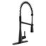 Sleek Motionsense Wave 1-handle Pulldown Pre-Rinse Kitchen Faucet, 5925EWBL (Matte Black)