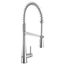 Sleek Chrome 1 Handle Pre-rinse Spring Pulldown Kitchen Faucet, Motionsense Wave, 5925EWC