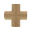 3/4" Cast Brass Cross (Lead Free)