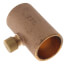 3/4" Copper Coupling w/ Drain (Lead Free)