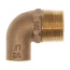 1/2" x 3/4" CxM 90° Elbow (Lead Free)