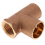 1" x 3/4" x 1" CxFxC Tee (Lead Free)