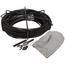 A-30 Cable Kit, Six Sections: C-8, 5/8"x 7-1/2' (45' total) with Cutters for K-50 and K-60SP Drain Machine