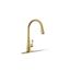 Simplice 1-Handle Pull Down Swing Spout Kitchen Faucet (Moderne Brass), K-596-2MB