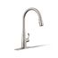 Simplice 1-Handle Pull Down Swing Spout Kitchen Faucet (Vibrant Stainless), K-596-VS