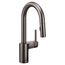 Align Black Stainless 1 Handle Pulldown Bar Faucet, 5965BLS