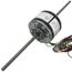 5" 3-Speed Double Shaft Fan/Blower Motor Less Base (277V, 1075 RPM, 1/8, 1/12, 1/14 HP)
