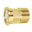3/4" NPT Male Low Lead Brass Tail Piece w/ Check Valve