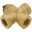 1/2" 3-Way Threaded Zone Valve Body (2.5 Cv)