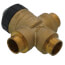 1/2" 3-Way Sweat Zone Valve Body, 44 PSI (1.0 Cv)