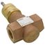 3/4" 2-Way N/O Brass Equal Percentage Valve Body, Female x Female (6.3 Cv)