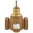 1-1/2" 2-Way N/O Brass Equal Percentage Valve Body, Female x Female (25 Cv)