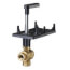 1-1/2" 3-Way Brass Water Mixing Ball Valve Body (63 Cv)