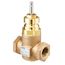 2" 2-Way N/C Brass Linear Valve Body, Female x Female (40 Cv)