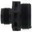 GH-3/4 - 1-1/4" MNPT x 3/4" PVC Garden Hose Adapter for Sump Pump, Pool Pump, and Utility Pump