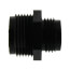 GH-1 - 1" MNPT x 3/4" GHT PVC Garden Hose Adapter for Sump Pump, Pool Pump, and Utility Pump