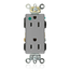 15A Decora Plus Duplex Receptacle/outlet, Self-grounding (Brown)