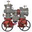 8" LF880V-DOSY RP-FS Lead Free Ductile Iron Reduced Pressure Zone Assembly, Dom OSY Shutoffs, SS RV Seat, N-Pattern, w/ Flood Sensor