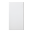 28" Structured Media Flush-mount Cover, Metal (White)
