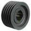 5 Groove Cast Iron B5V Sheave, 7.68" OD