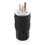 20A, 125V NEMA 5-20P, 2P, 3W, Plug, Straight Blade, Grounding, Wetguard (Black)