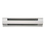 60" F Series Electric Baseboard Heater, 1250 Watt, 240V (White)