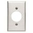 1-Gang Wallplate, Standard Size, Magnetic Stainless Steel