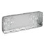 12-1/4" L x 4-1/2" W x 1-5/8" D 5-Gang Steel Box w/ 1/2" and 3/4" Knockouts