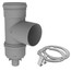 5" PolyPro Tee with Drain Cap w/ LB2