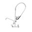 8" Pre-Rinse Wall Mount Mixing Faucet w/ Add-On Faucet, 1.15 GPM