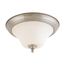 Dupont 2 Light 13" Flush Mount w/ Satin White Glass