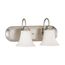 Dupont 2 Light Vanity w/ Satin White Glass