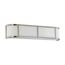 Odeon 3 Light Wall Sconce w/ Satin White Glass