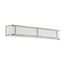 Odeon 4 Light Wall Sconce w/ Satin White Glass