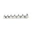 Ballerina 7 Light 48" Vanity w/ Alabaster Glass Bell Shades